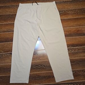 **Rare** Lululemon NWOT Ashta Relaxed Fit Stretch Pants - Mojave Tan Sz XXL